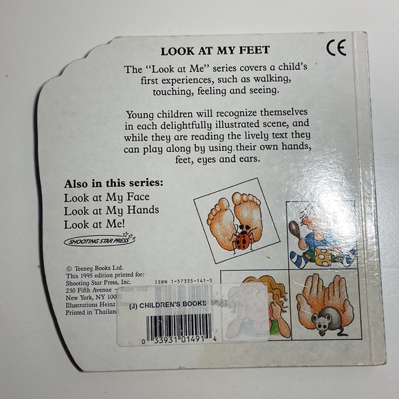 1995 “look at my feet” childrens book - Picture 2 of 2